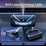 Solar car mounted aromatherapy perfume for cars High grade parking sign Men's decorations Atmosphere light Car mounted automatic