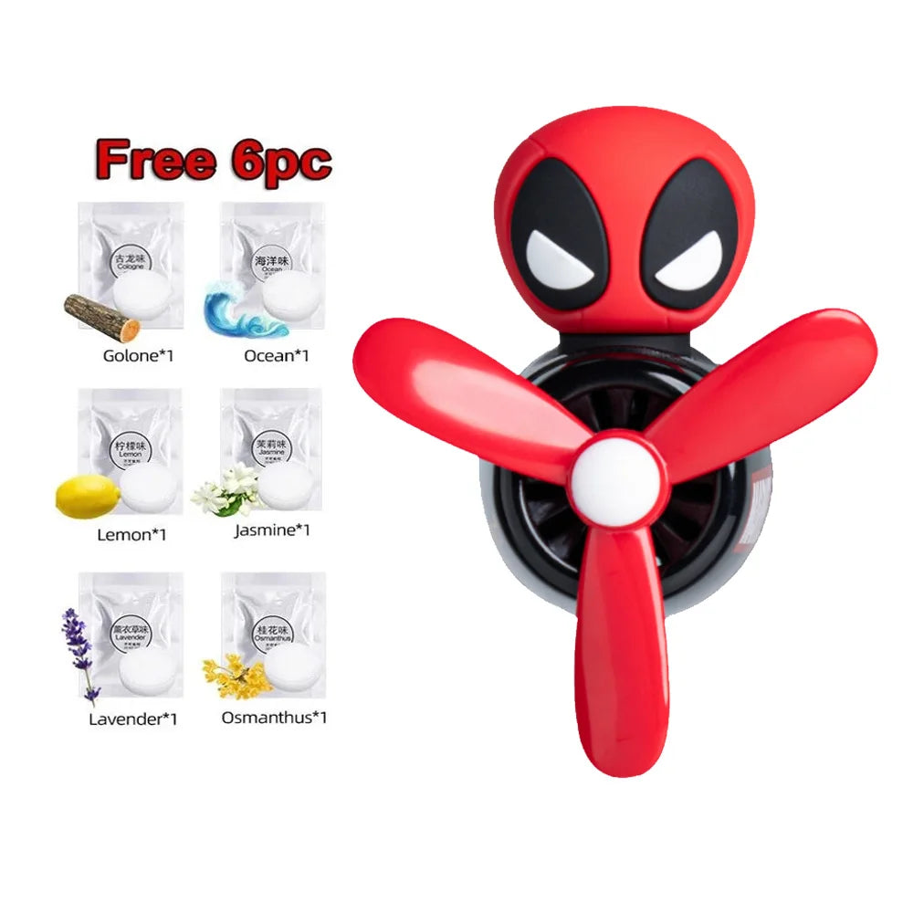 Pilot Bear Car Air Freshener | Vent Clip Aroma Diffuser detail view