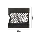Car Back Seat Mesh Storage Organizer | Universal Elastic String Net for Trunk close-up view
