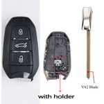 3 4 BT Car Key Fob Case Shell Housing for Peugeot 308 408 508 2008 3008 4008 5008 for lifestyle view