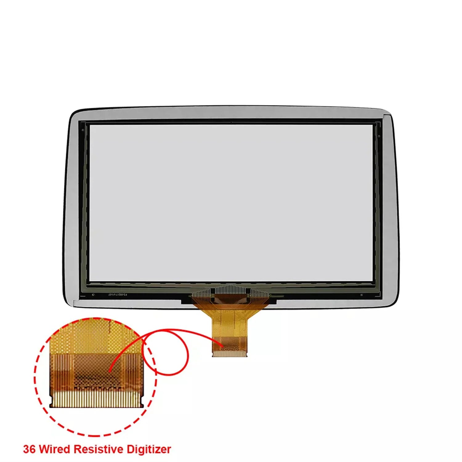1pc 7 Inch Touch Screen Digitizer TM070RDZ38 for Mazda 3 CX-3 MX-5 Radio Navigation 2014 detail view