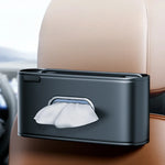Car Tissue Box Cover Artificial Leather Universal Center Console Armrest