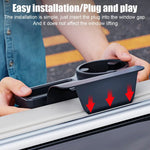 Car Window Storage Pocket Hanging Rack Cup Holder lifestyle view