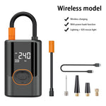 Portable Wireless Car Tire Inflator | Quick Charging Digital Air Pump alternate view