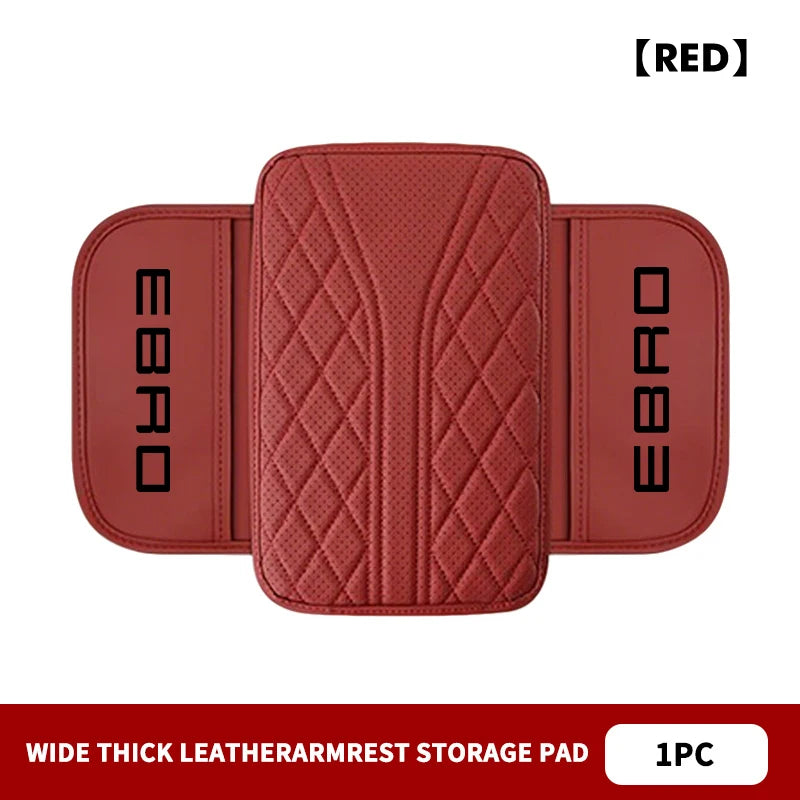Leather Car Armrest Storage Bag Auto Center Console Protective Pad Auto Accessories For Ebro S400 S700 S800 Jaecoo J7 J8 Omoda 5