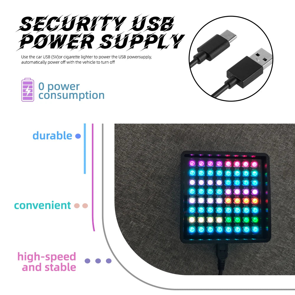 Sim Racing LED Dashboard Display | USB-C Gear & Flag Indicator for PC Sim Racing additional angle