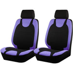 Universal Breathable Polyester Fabric Seat Covers Full Set Fit For Most Car SUV Truck alternate view