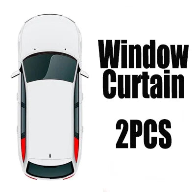 KUNGKIC Car Side Window Sun Shade Curtain for Chery JAECOO J7 2023-2025 | UV Protecti alternate view
