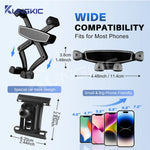For Dacia Sandero 3/Sandero Stepway III/Dacia Jogger 2021 2022 2023 2024 2025 Gravity Magnetic Phone Holder Bracket GPS Stand
