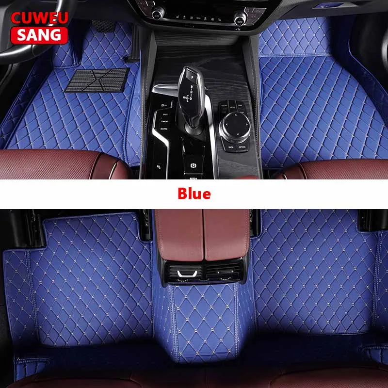 Custom Car Floor Mats For SUZUKI Jimny Swift Auto Carpets Foot Coche Accessories close-up view
