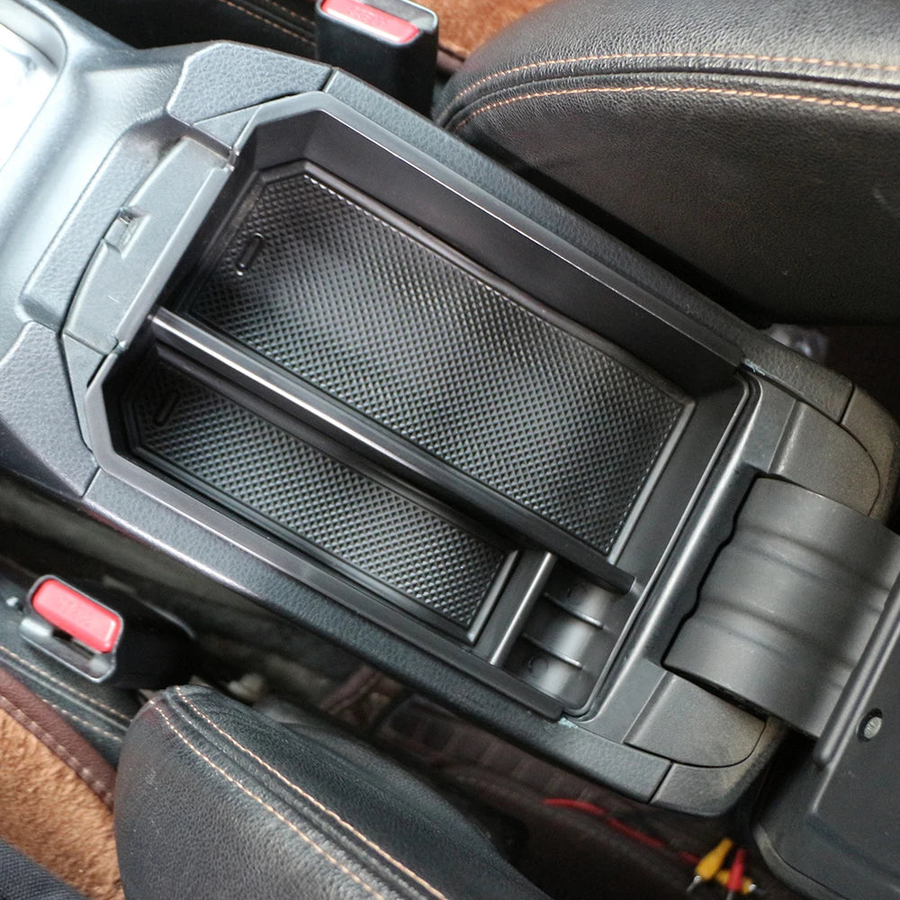 Car Armrest Storage Box for Toyota RAV4 RAV 4 2013 2014 2015 Center Console Tray Case Organizer Interior Accessories