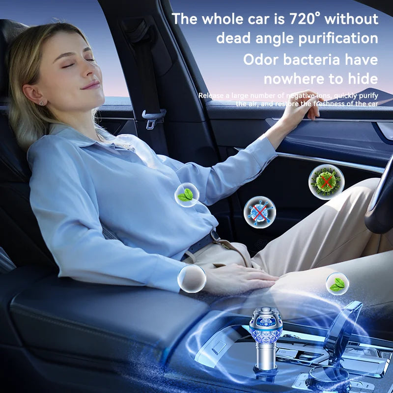 Car air purifier Compact and convenient car fresh air purifier alternate view