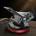 Solar Car Air Freshener | Rotating Airplane Aromatherapy Diffuser additional angle