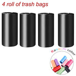 Car Trash Can Storage Box ABS Rectangle close-up view