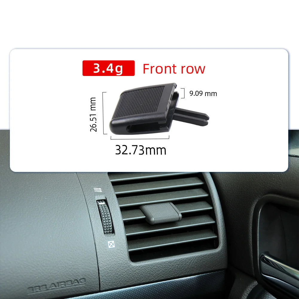 1pc Adjust Clip For Car Front Dash A/C Air Conditioning Vent Outlet For Toyota Prado GRJ/LC150 10-17 55650-60181-E0-MZ
