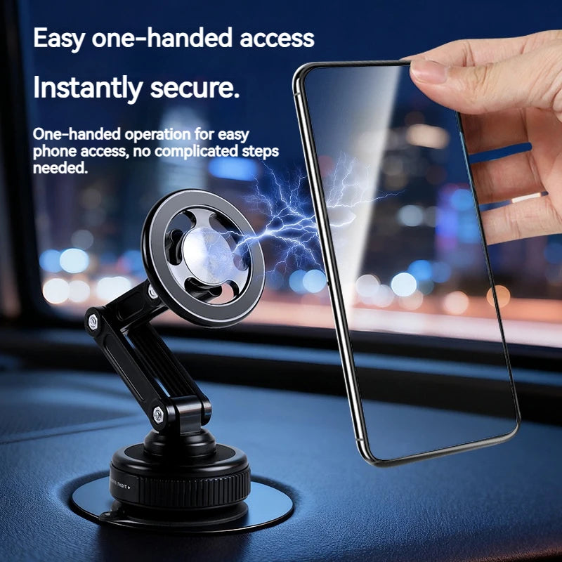 Universal Magnetic Car Phone Holder Foldable 360° Rotation detail view