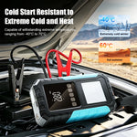 Car Jump Starter Battery Start Up Starting Power Repair Tools Tire Inflation Pump Automobile Emergency Clip For SUV RV Truck Motorcycle Universal Auto Accessories 6000mAh