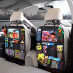 Car Backseat Organizer with Touch Screen Tablet Holder Auto Storage Pockets Cover Car alternate view