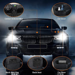 Car Trash Can With Lid, Leak-Proof Mini Car Accessories close-up view