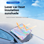 Car Windshield Sun Shade Universal Front Window Sun Visor UV Resistant Heat Insulation S detail view