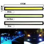 1 PCS Super Bright 17CM LED COB Fog Bulb Car DRL LED Strip Daytime Running Light bar alternate view