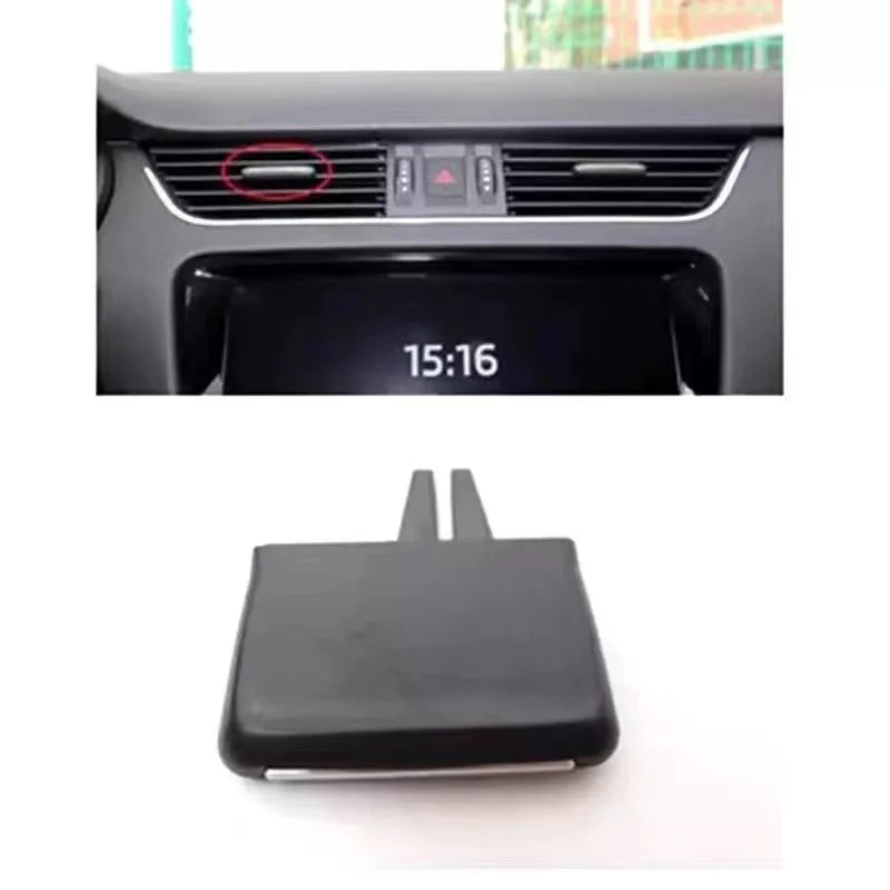 X1/X2/X4 Adjustment Knob Dash Air Vent Grill A/C Trim Slide Tab Clip For Skoda Octavia 3 RS MK3 A7 2015 2016 2017 2018 2019 2020
