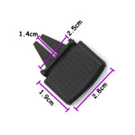 Golf 5 Sagitar Jetta Car Front Rear Air Conditioner AC Vent Grille Slider Outlet Tab Clip Repair Kit For Volkswagen 1KD819703
