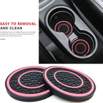 Anti Slip Car Cup Holder Coaster 2-Piece