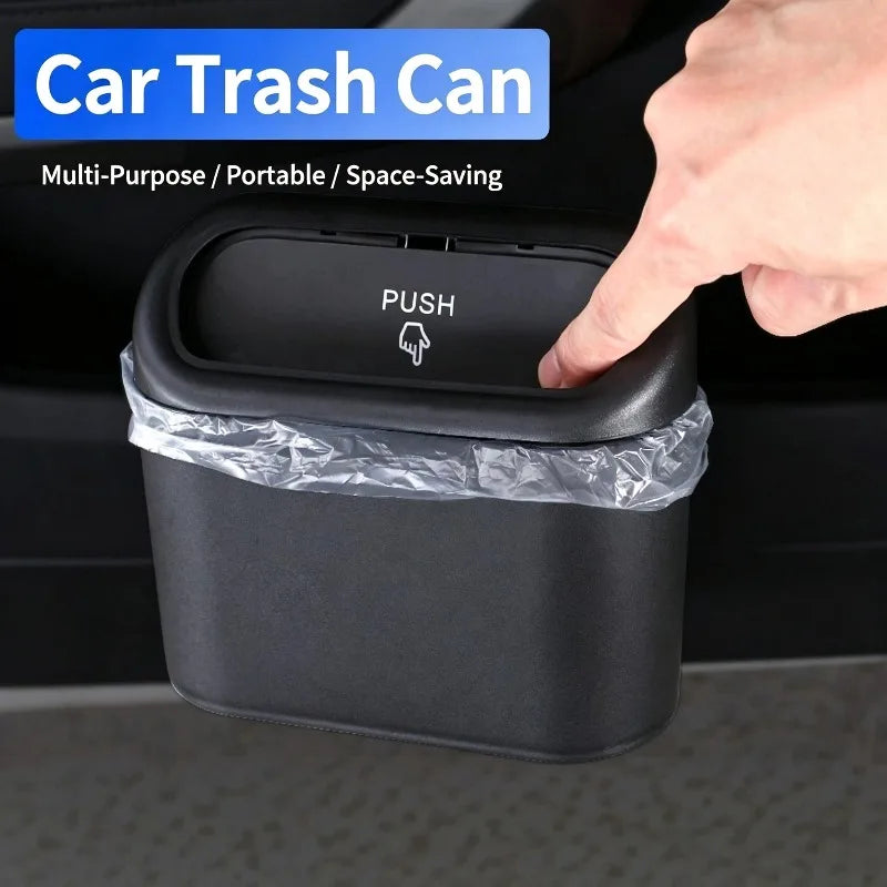 Car Trash , Waterproof Hanging Car Garbage Bin, Multifunctional Vehicle Storage Box for Car Door Sea