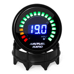 2 in 1 Racing Gauge 52mm Digital Car Gauge AFR with Narrowband O2 Oxygen Sensor Air F alternate view