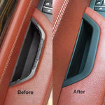 Carbon Fiber Style LHD Front Left Door Handle Interior Accessorie For BMW X3 X4 F25 F alternate view