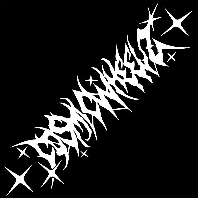Car Stickers Cosmicwheelz Drift Stance Anime Motivation Dream Build Escape After The File Car Glass Decoration Vinyl Decals,30CM