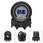 52mm Digital Car Gauge Set | AFR Tachometer Voltmeter Boost Vacuum Water Temp Oil Temp O detail view