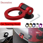 Car Tow Decoration ABS Car Styling Trailer Hooks Sticker Decoration | Rear Front Trai lifestyle view