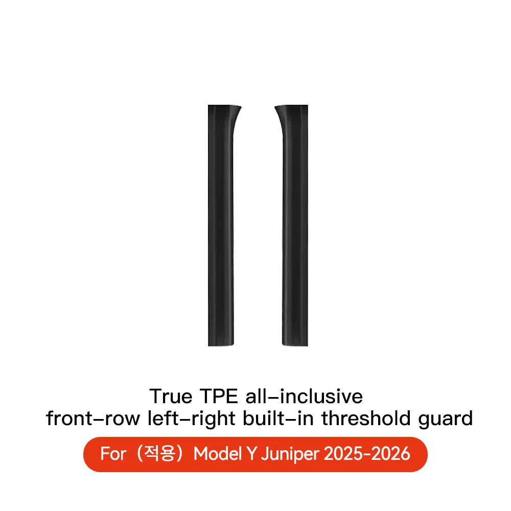 YZ for Tesla Model 3/Y Highland Juniper 2021-2025 Rear Door Sill Protection Strip additional angle