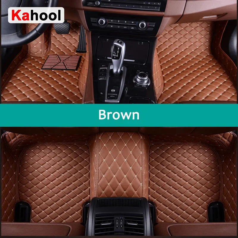KAHOOL Custom Car Floor Mats For Volvo XC40 Auto Carpets Foot Coche Accessorie