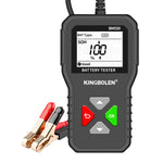 KINGBOLEN BM550 6V 12V 24V Car Battery Tester，Auto Battery Analyzer 100-2000 CCA BM550 Battery Tester, Accurate Digital Automotive Alternator Tester for Cars Trucks SUV ATV Boats Motorcycles
