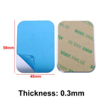 10pcs Silver Magnetic Metal Plates for Car Phone Holder | Universal Iron Sheet Mount lifestyle view