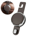 Leather Seat Back Organizer with Cup Holder Hook