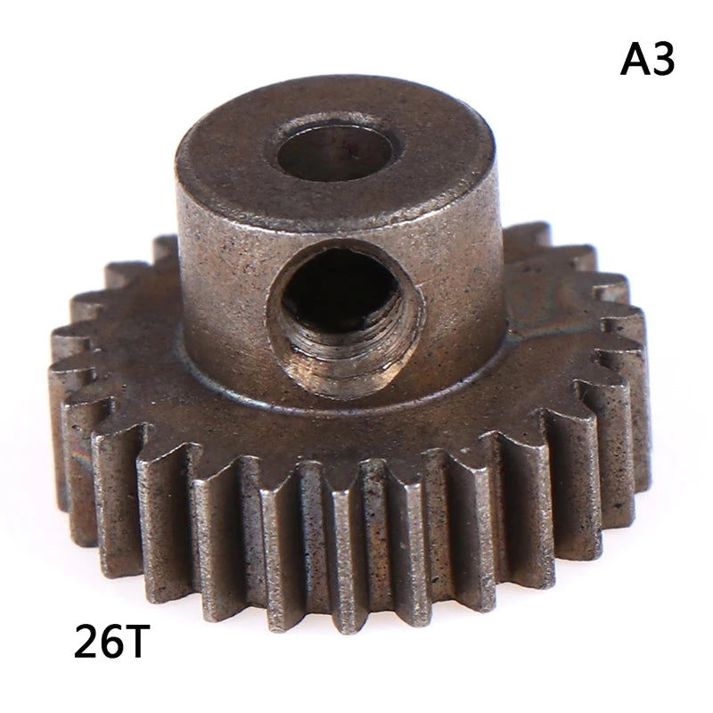 HSP Steel Metal Spur Differential Main Gear 17T/21T/26T/29T/64T Pinion Gear