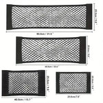 Elastic Car Trunk Mesh Net Organizer | 4 Sizes
