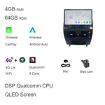 CarPlay 16.8'' Android 13 Car Android Player 8GB 256G Multimedia Car Radio GPS WiFi Fo close-up view