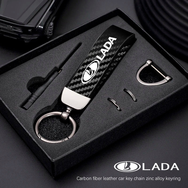 Car Keychain For Lada Vesta Niva Samara Kalina Largus Priora Xray Granta Cross