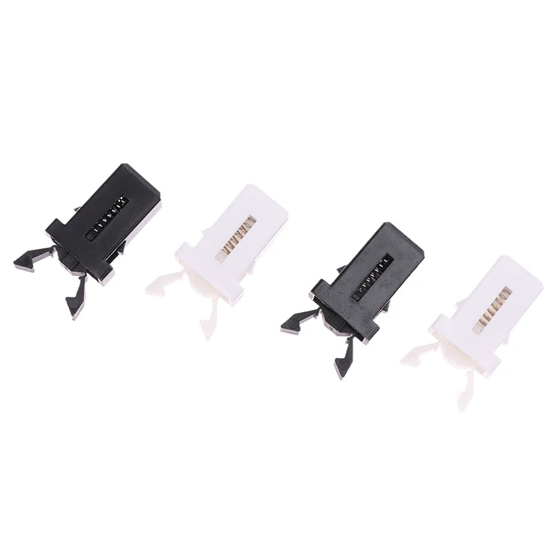 10pcs Trash Can Plastic Lock Self-Locking Switch Replacement Catch Compatible Touch Lid detail view