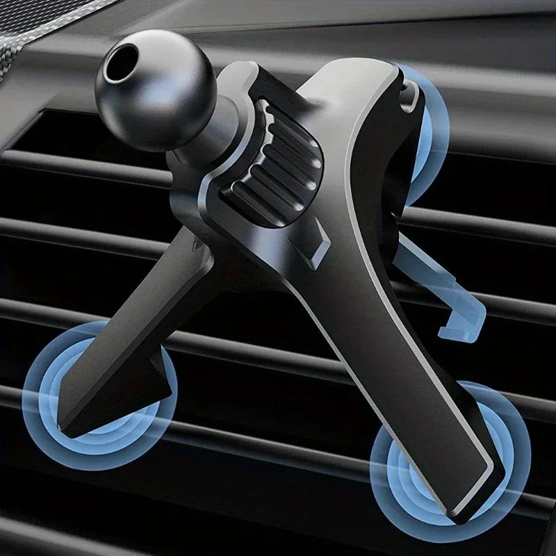 Car Phone Holder Air Vent Clip Mount 17mm Ball Head