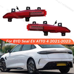 For BYD Seal EV ATTO 4 2021-2023 Car Reflector Light Rear Fog Light Reversing Tail Lamp Reflector Ac