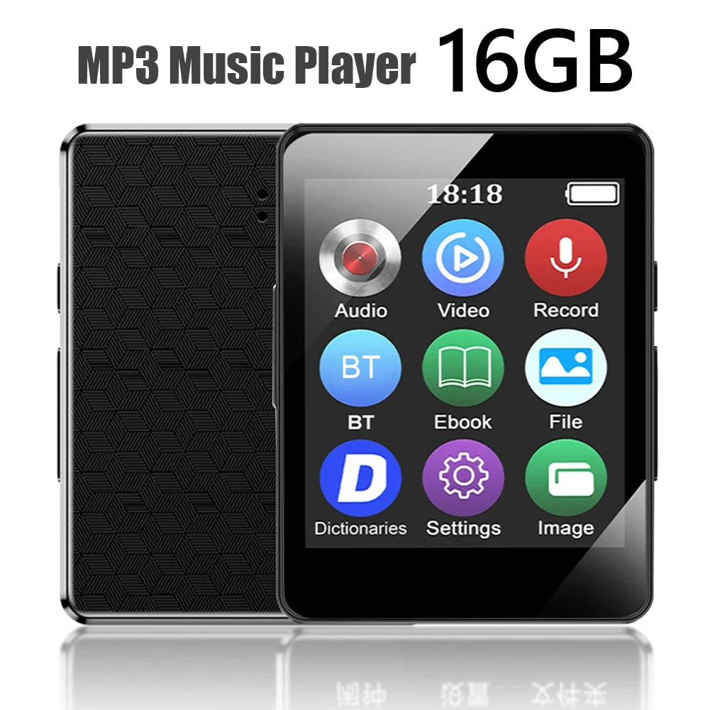 8/16/32/64GB Mini MP4 Player Bluetooth 5.0 HiFi MP3 Walkman with Recording | Portable close-up view