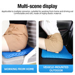 Soft and Elastic Silicone Multi-Purpose Car Seat Cushions, Detachable Covers with Dur alternate view