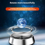 Solar Floating Planet Car Aromatherapy Diffuser Gravity Metal Scent Long-Lasting High-End Rotation Interior Sensing Z6C8
