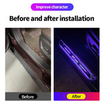 New LED Welcome Pedal Car Scuff Plate Pedal Door Sill Pathway Light For Ford ST Line Foc detail view